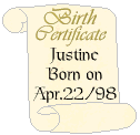 Birth of Justine